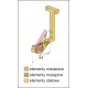 AH Hardt AH-15082 - Якорь привинчиваемый,, с блокадой, H=7 cm, медь/латунь