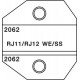 Greenlee PA2062 - матрица RJ11/RJ12 для кримперов 1300/8000